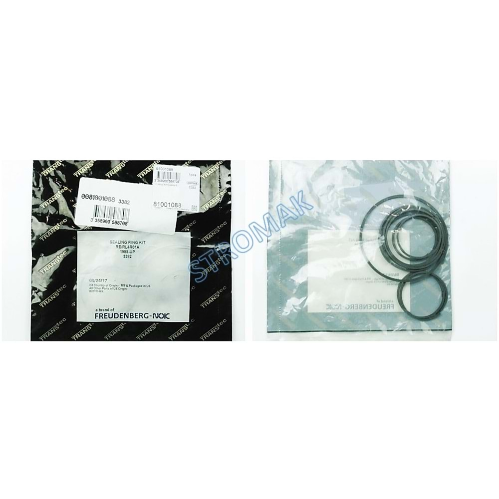 RE4R01A/RL4R01A SEALING RING KIT/TEFLON TAKIMI