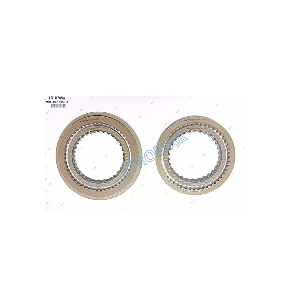 AW80-40LE, 81-40LE BALATA TAKIMI