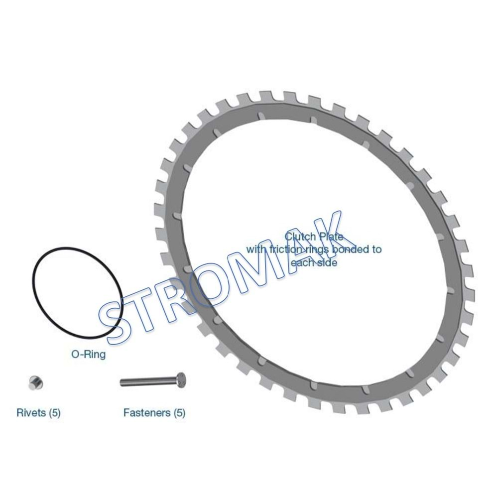 DP2/AT8 CLUTCH PLATE KIT