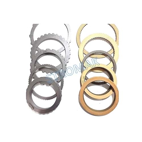 E4OD FRICTION STEEL COMBO CLUTCH PACK MODULE 1996-ON