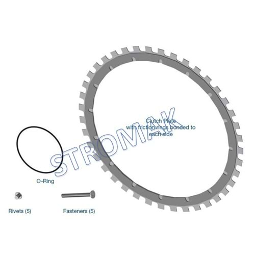 DP2/AT8 CLUTCH PLATE KIT