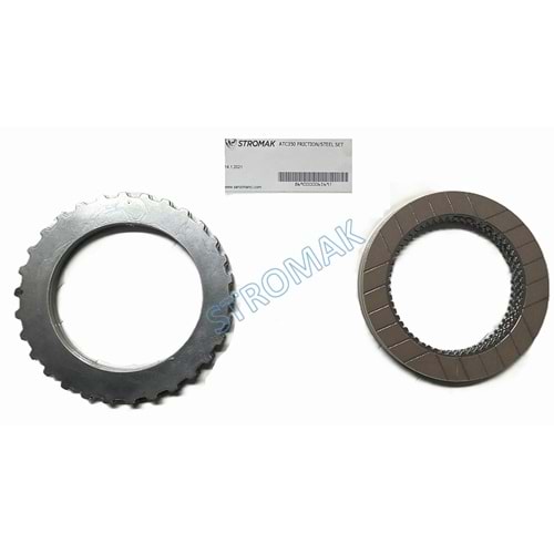 ATC350 FRICTION/STEEL SET