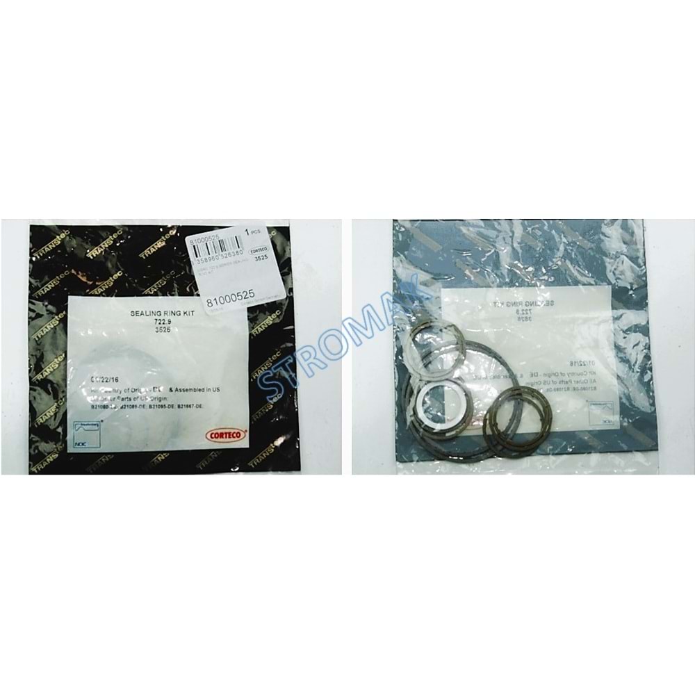 722.9 SEALING RING KIT 2004-UP