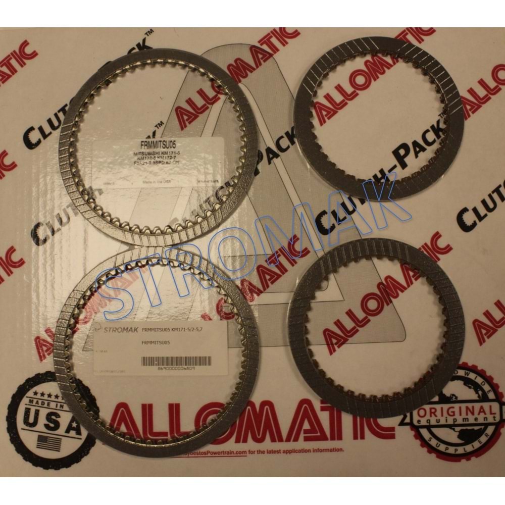 KM171-5/172-5/172-7/F3A21-2 BALATA TAKIMI 1989-ON
